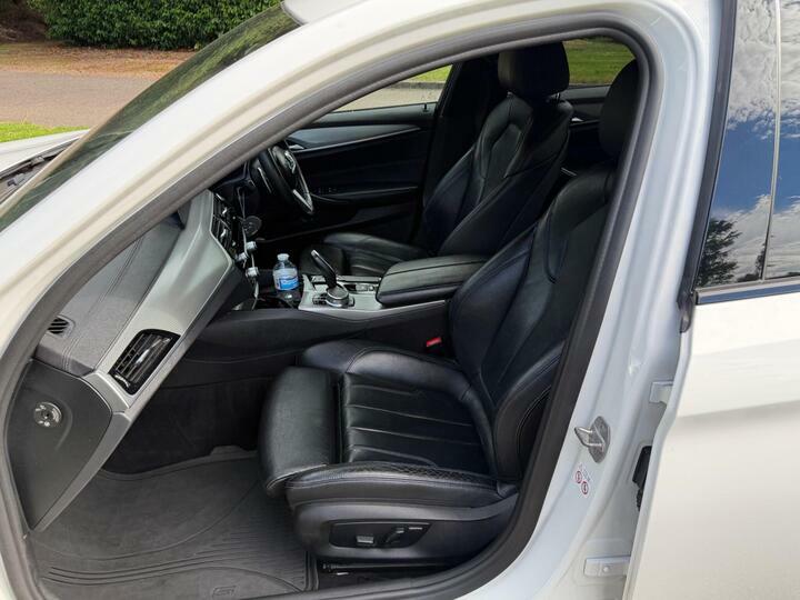 BMW 5 Series 3.0 530D M Sport Euro 6 Ss White #3