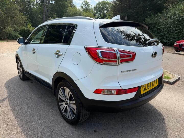 Kia Sportage 2.0 Crdi Kx-3 Awd Euro 5 White #4