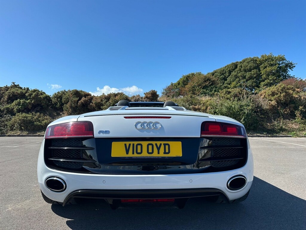 Audi R8 Convertible Black #13