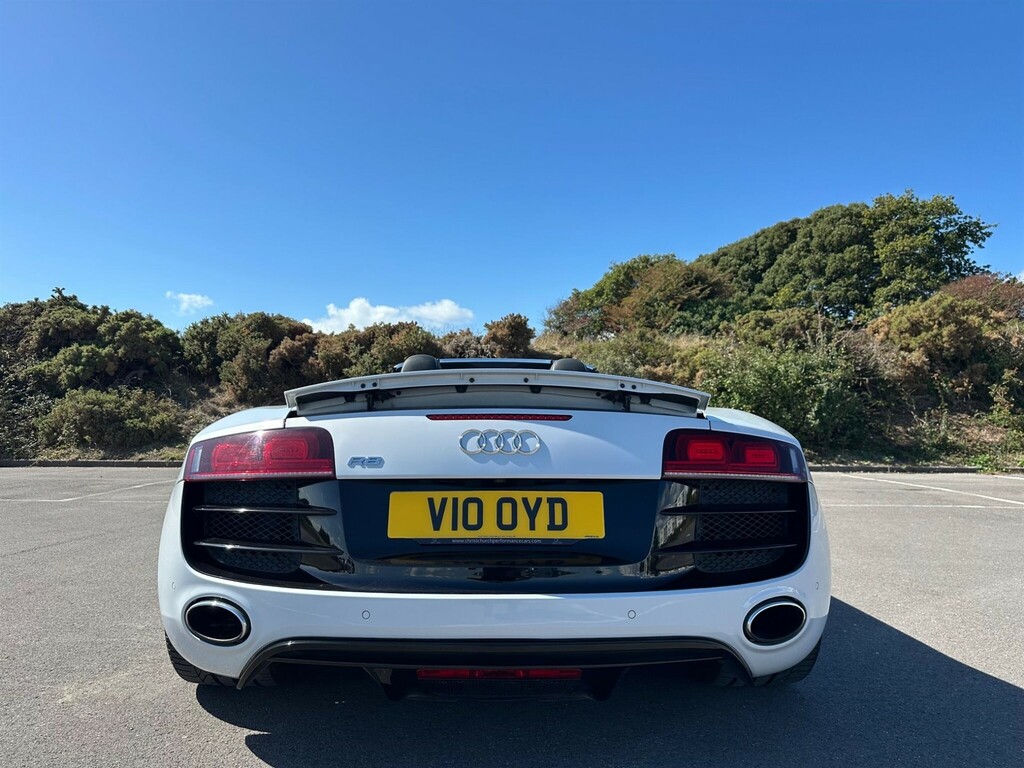 Audi R8 Convertible Black #11