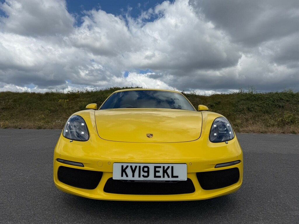 Porsche 718 Cayman 2.0T Pdk Euro 6 Ss Yellow #4