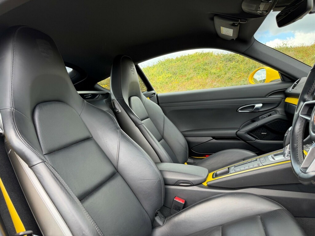 Porsche 718 Cayman 2.0T Pdk Euro 6 Ss Yellow #2