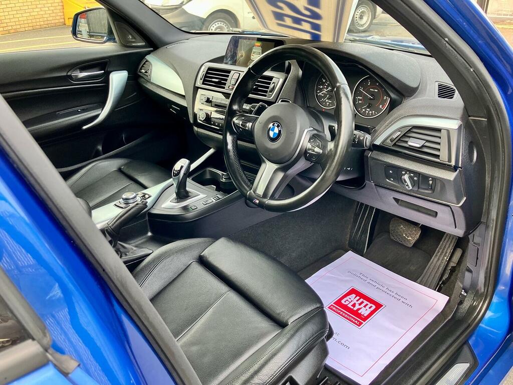 BMW 1 Series Hatchback 2.0 120D Xdrive M Sport 5-Door 2016 YK16HCD Blue #2