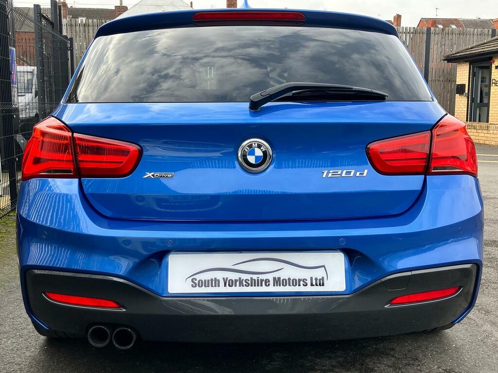 BMW 1 Series Hatchback 2.0 120D Xdrive M Sport 5-Door 2016 YK16HCD Blue #5