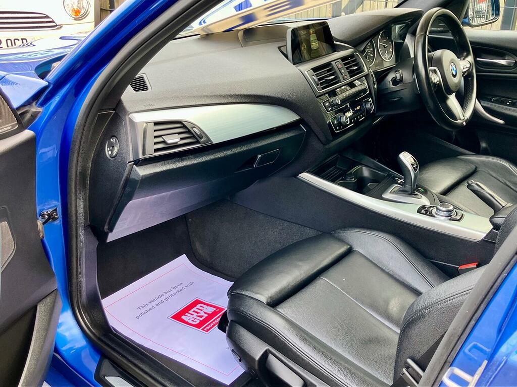 BMW 1 Series Hatchback 2.0 120D Xdrive M Sport 5-Door 2016 YK16HCD Blue #6