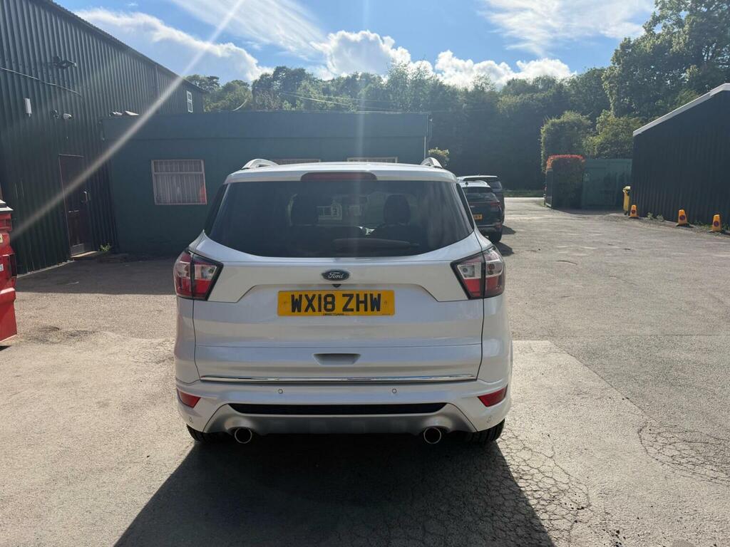 Ford Kuga Suv 2.0 Tdci Vignale Powershift Awd Euro 6 Ss 5 WX18ZHW White #5