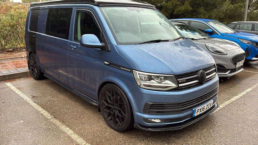 Volkswagen Transporter California Conversion Blue #2