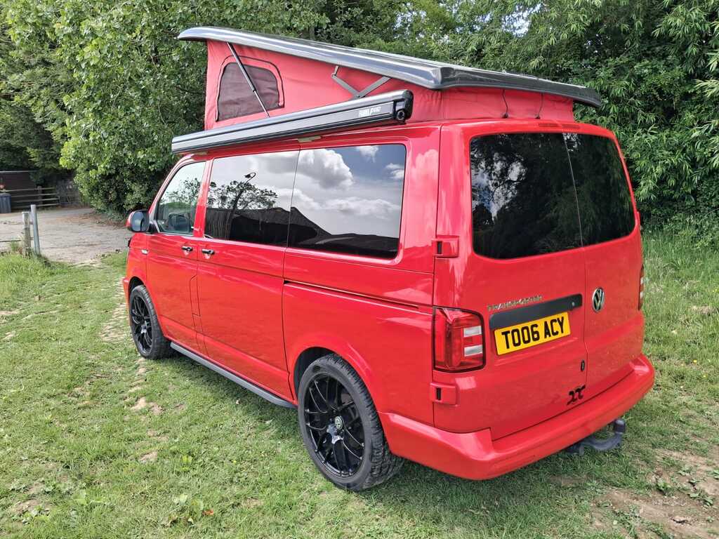 Volkswagen Transporter California Camper Conversion T006ACY Red #6