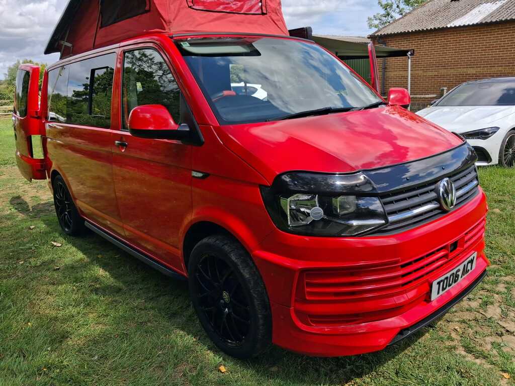 Volkswagen Transporter California Camper Conversion Red