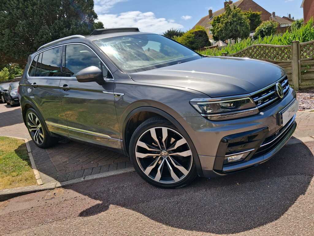 Volkswagen Tiguan 2L R-line Blue #1