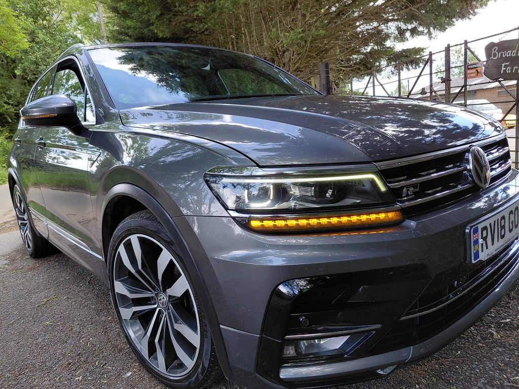 Volkswagen Tiguan 2L R-line Blue #5