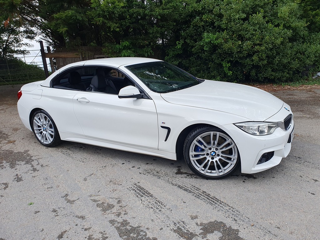 BMW 4 Series 3.0 435I M Sport White