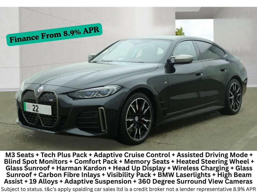 BMW i4 M50 M3 Seatsdrivers Assistant Procomfort Packt