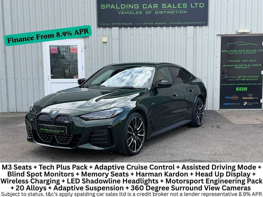BMW i4 M50 Tech Plus Packdrivers Assistant Professional 