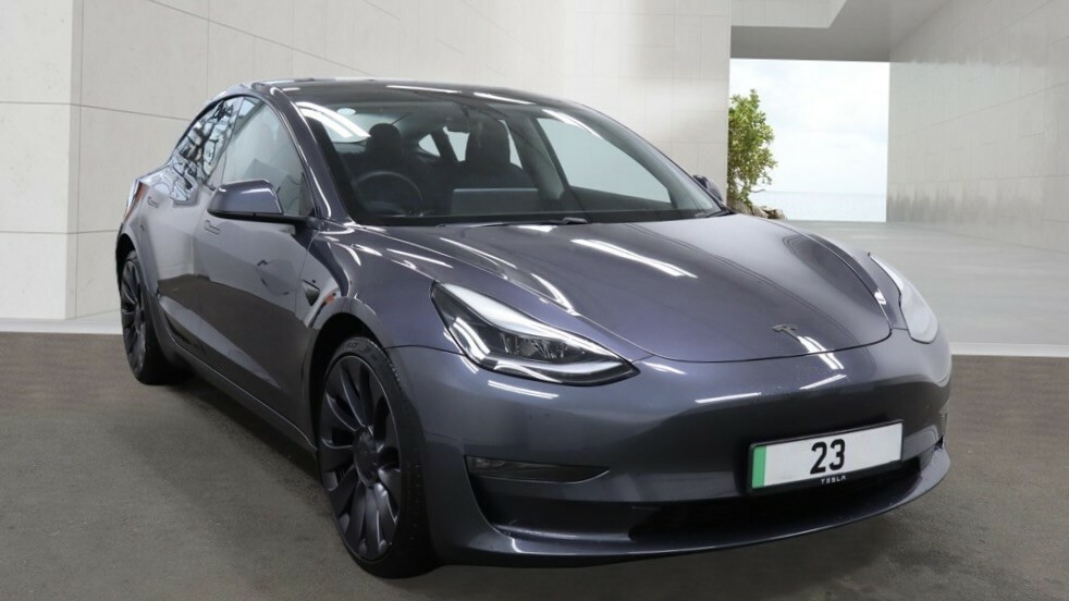 Tesla Model 3 Saloon Long Range Rwd 202373 Black #8