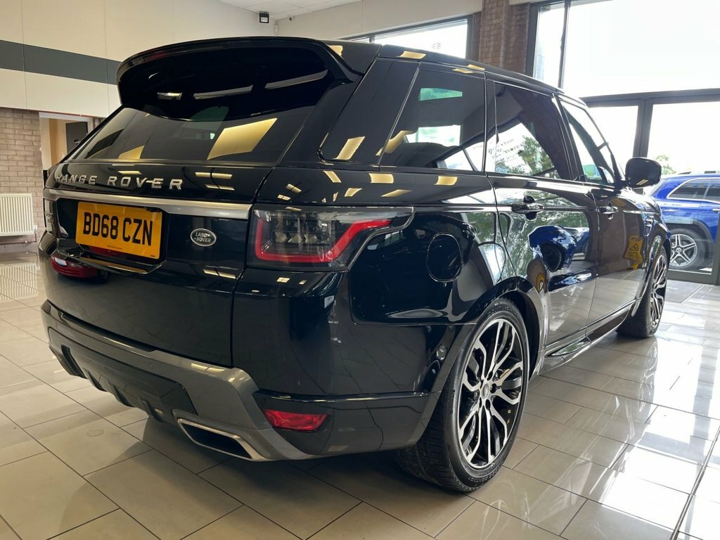 Land Rover Range Rover Sport 3L Hse BD68CZN Black #6