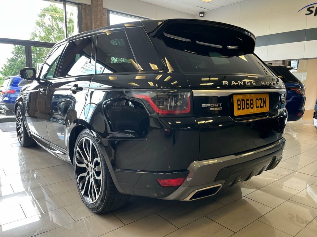 Land Rover Range Rover Sport 3L Hse BD68CZN Black #5