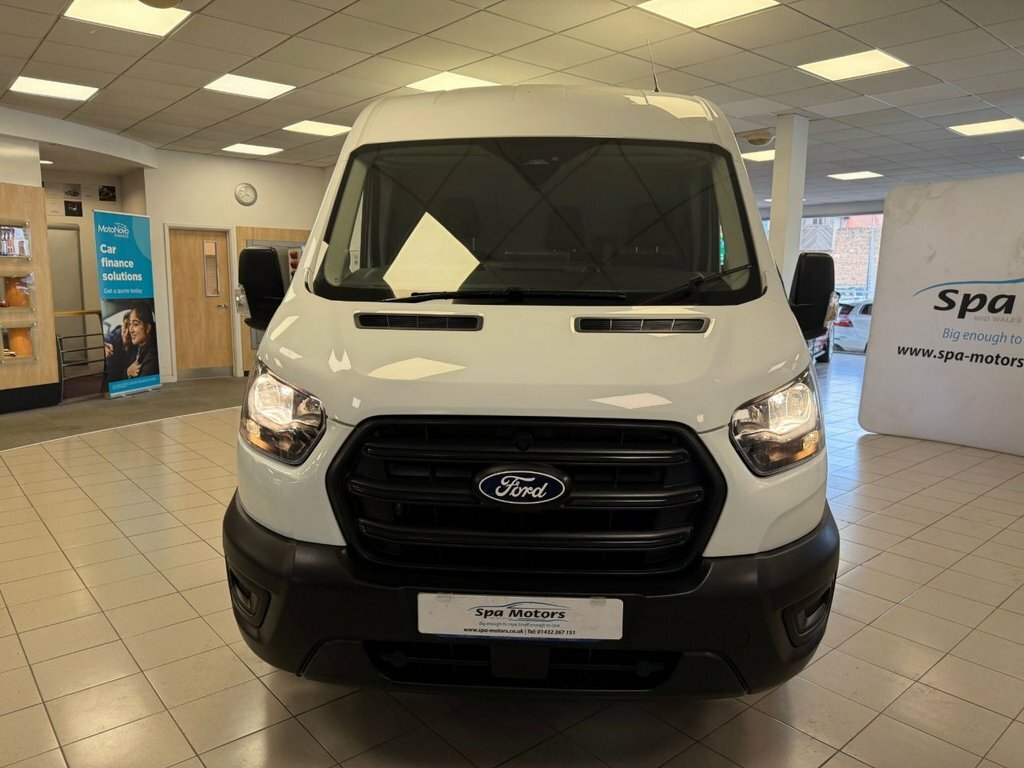 Ford Transit Custom 2L Leader HK74ZXP White #2