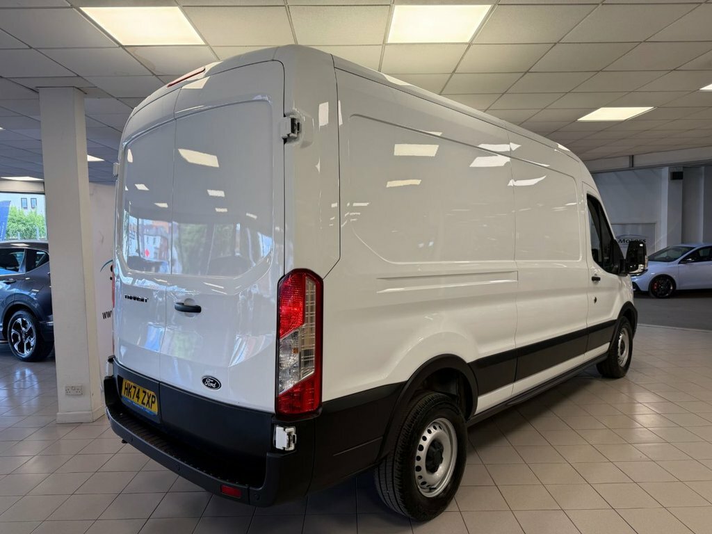 Ford Transit Custom 2L Leader HK74ZXP White #4