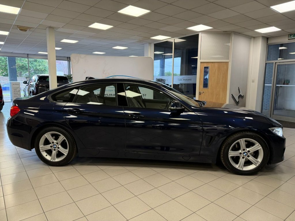 BMW 4 Series Gran Coupe Hatchback White #7