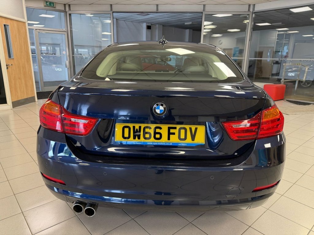 BMW 4 Series Gran Coupe 2L Se Blue #5