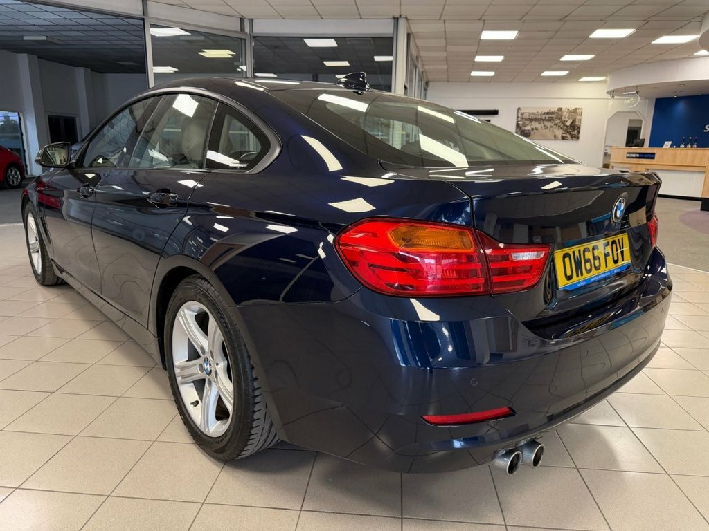 BMW 4 Series Gran Coupe 2L Se Blue #4