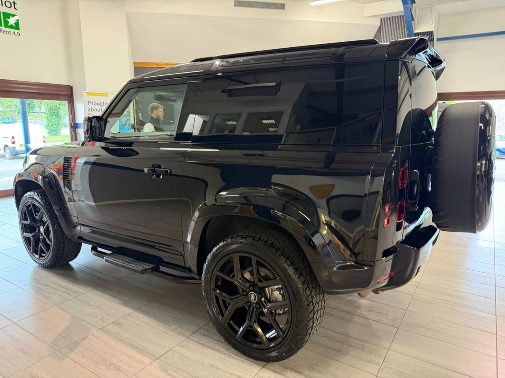 Land Rover Defender 3L Null Black #3