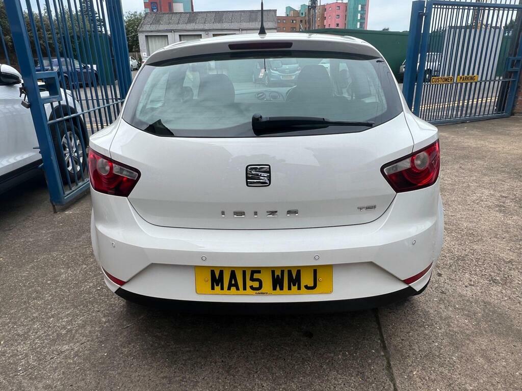 Seat Ibiza 1.2 Tsi I Tech Sport Coupe Euro 5 MA15WMJ White #5
