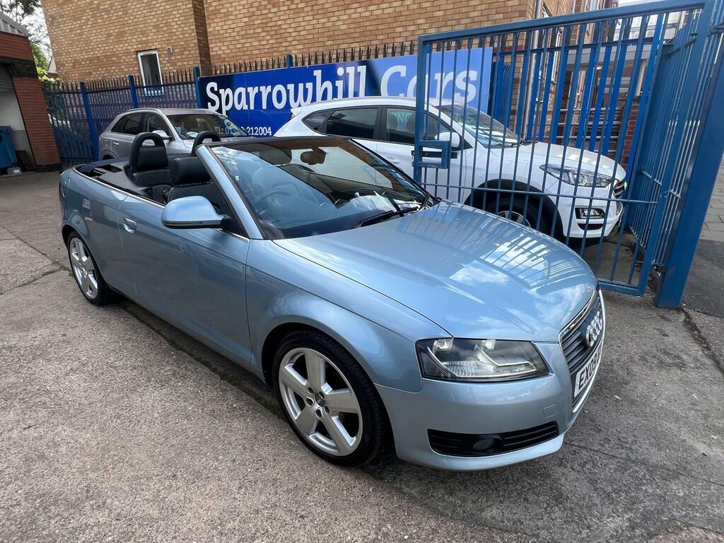 Audi A3 Cabriolet Convertible 1.6 Tdi Sport 200959 Red #14