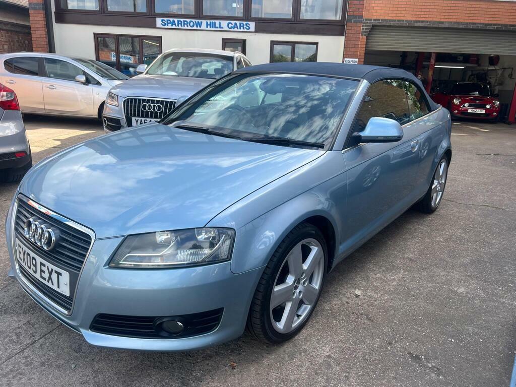 Audi A3 Cabriolet Convertible 1.6 Tdi Sport 200959 Red #13