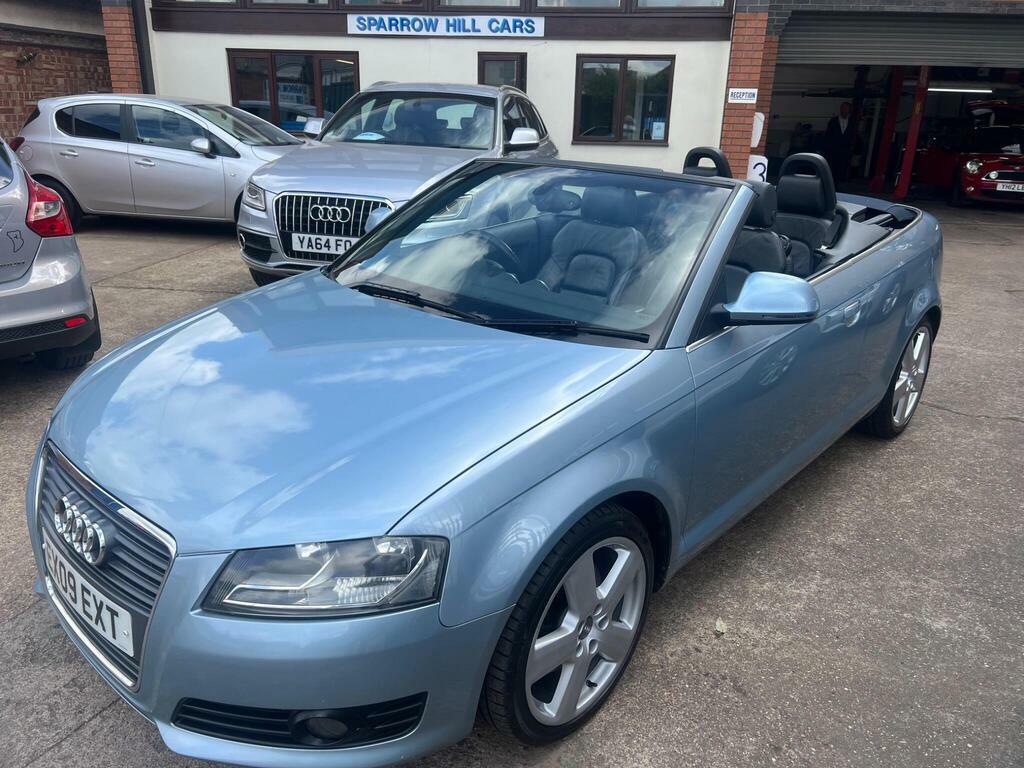 Audi A3 Cabriolet Convertible 1.6 Tdi Sport 200959 Red #12
