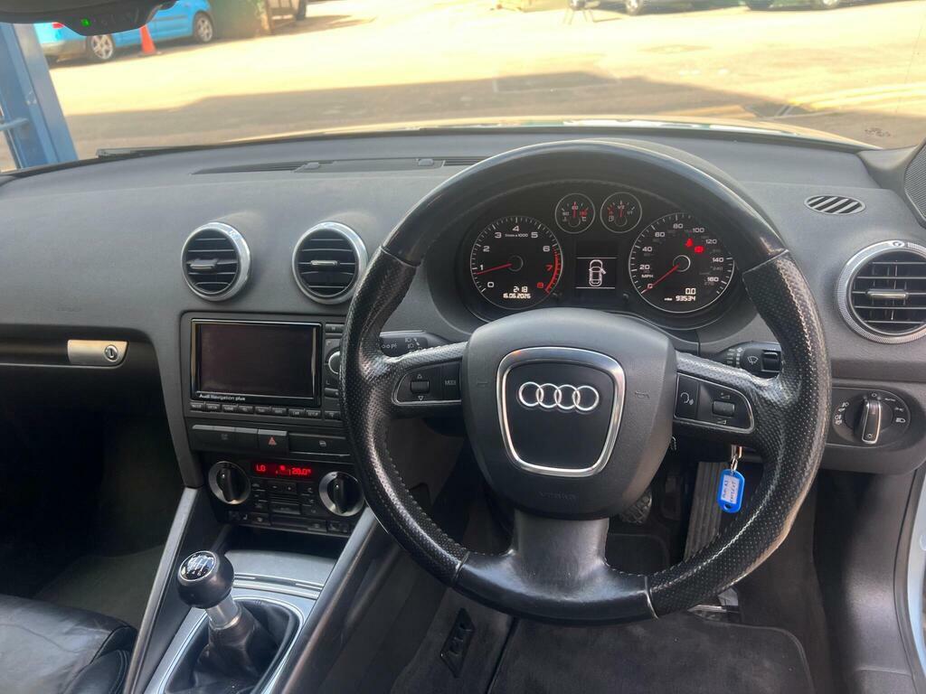 Audi A3 Cabriolet Convertible 1.6 Tdi Sport 200959 Red #26
