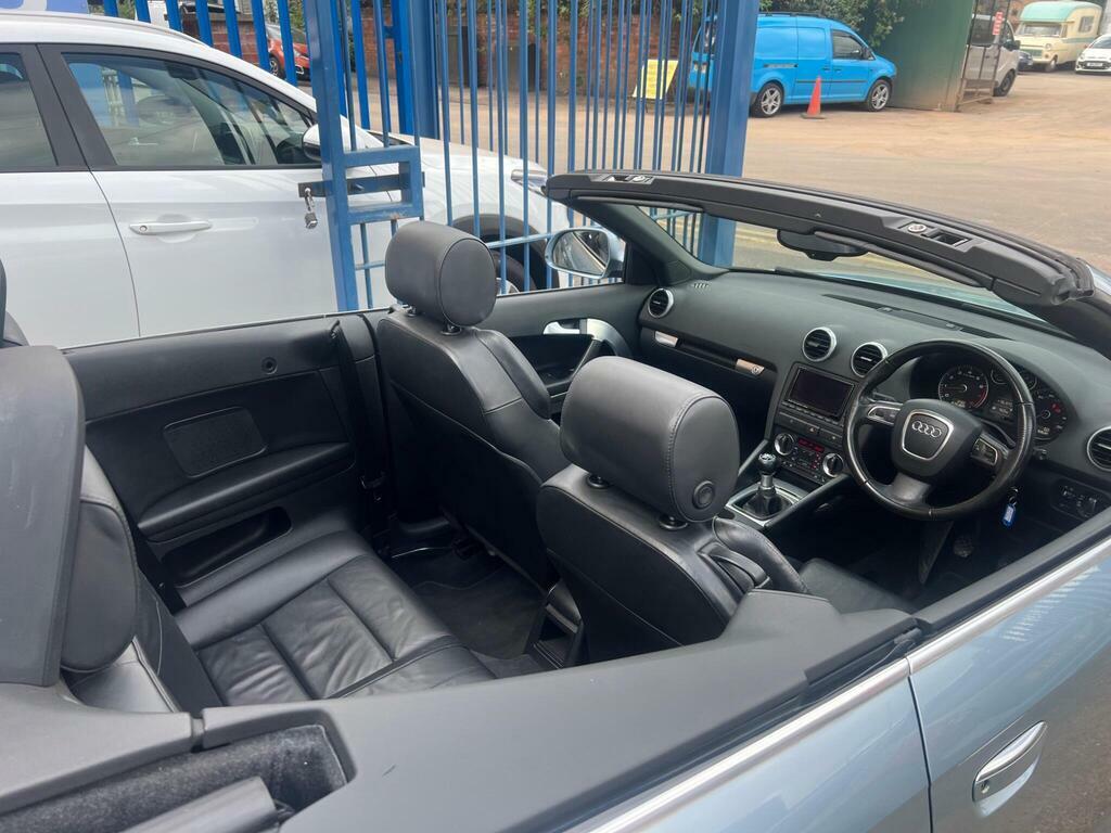 Audi A3 Cabriolet Convertible 1.6 Tdi Sport 200959 Red #21