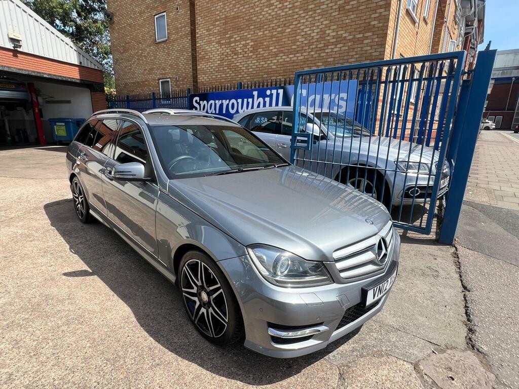 Mercedes-Benz C Class 2.1 C220 Cdi Blueefficiency Amg Sport Plus G-troni Silver