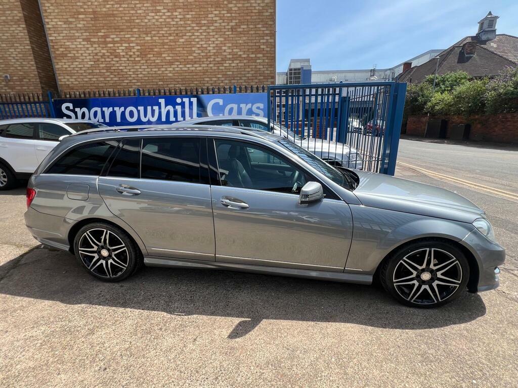 Mercedes-Benz C Class Sport Cdi Blueefficiency Black #8