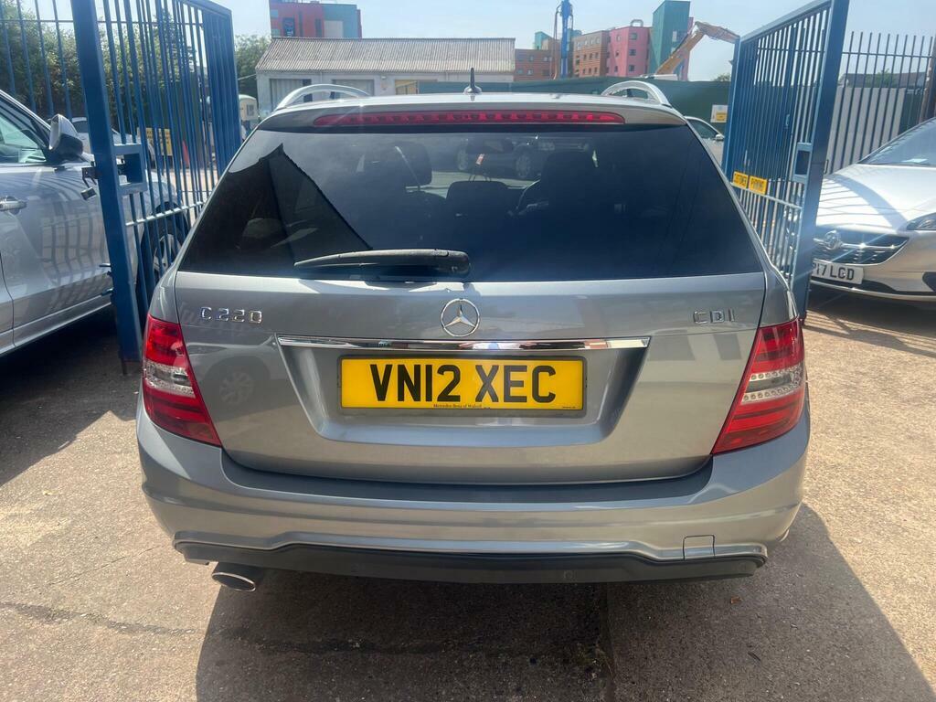 Mercedes-Benz C Class 2.1 C220 Cdi Blueefficiency Amg Sport Plus G-troni Silver #5
