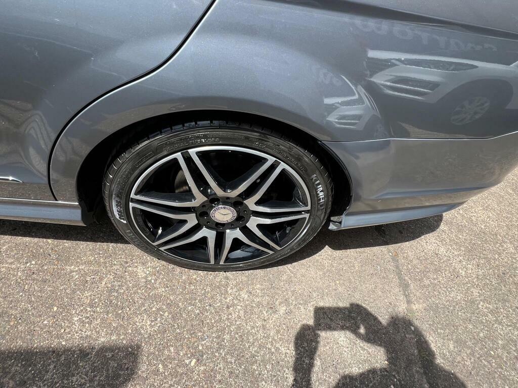 Mercedes-Benz C Class Sport Cdi Blueefficiency Black #12