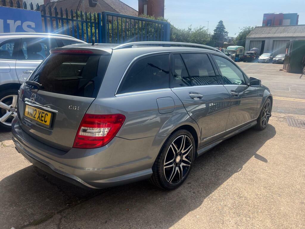 Mercedes-Benz C Class Sport Cdi Blueefficiency Black #11