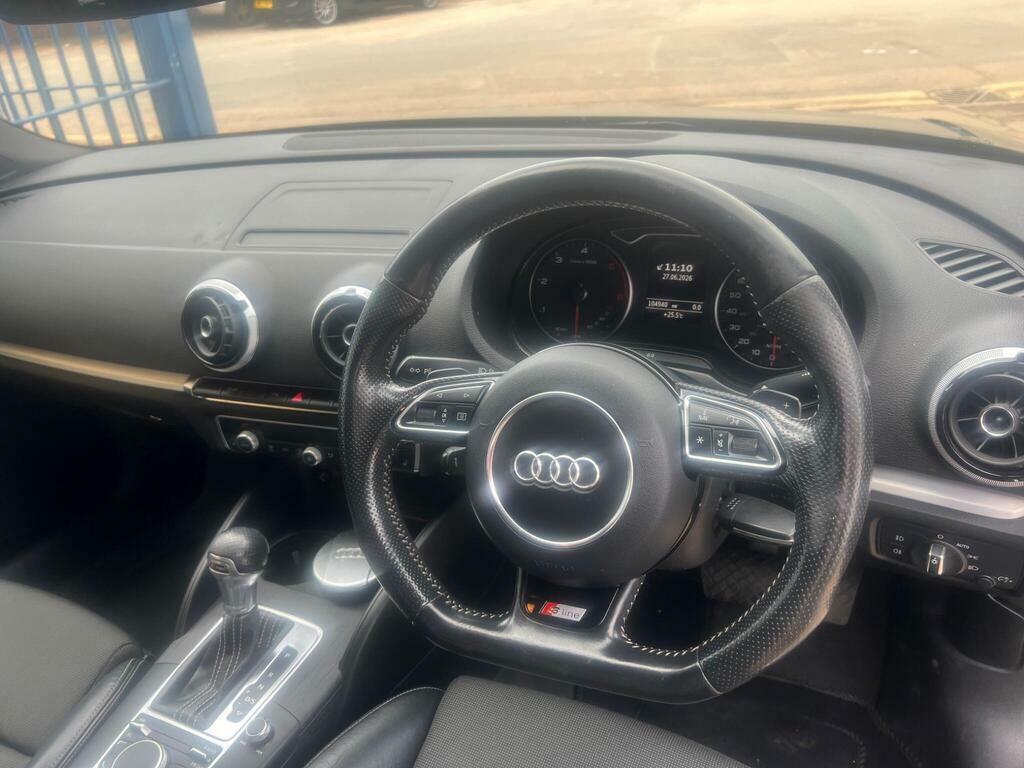 Audi A3 Cabriolet 2.0 Tdi S Line Convertible Euro Black #38
