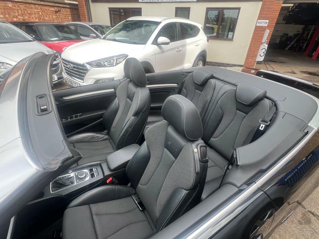 Audi A3 Cabriolet 2.0 Tdi S Line Convertible Euro Black #25