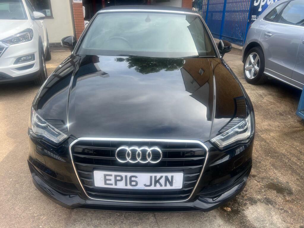 Audi A3 Cabriolet 2.0 Tdi S Line Convertible Euro Black #12
