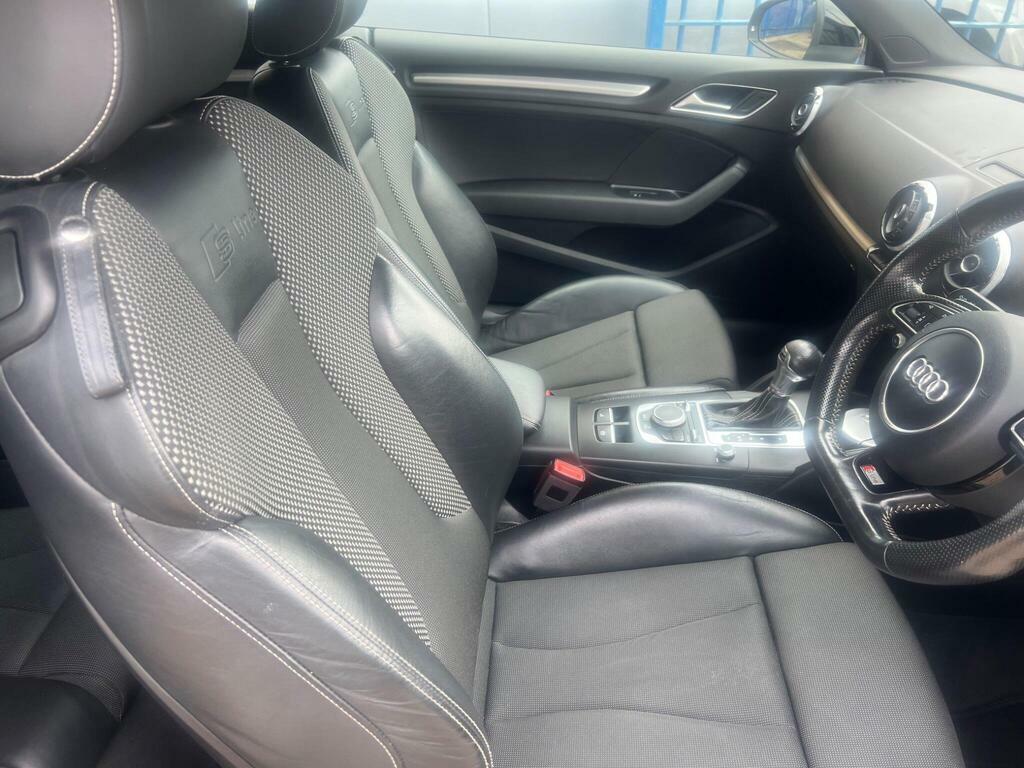 Audi A3 Cabriolet 2.0 Tdi S Line Convertible Black #3