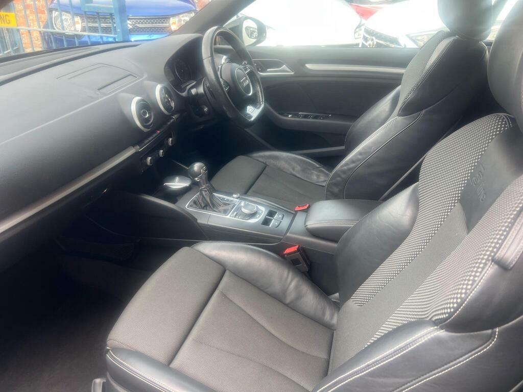 Audi A3 Cabriolet 2.0 Tdi S Line Convertible Euro Black #21