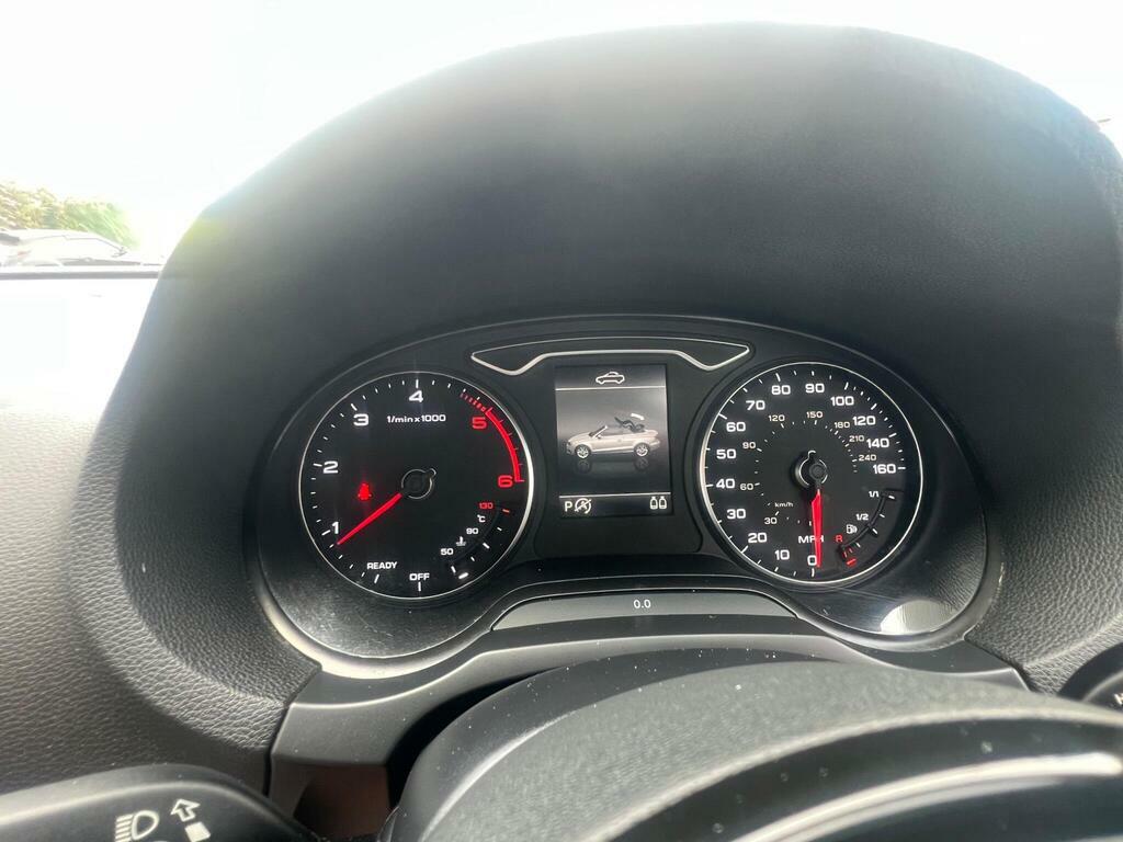 Audi A3 Cabriolet 2.0 Tdi S Line Convertible Euro Black #34