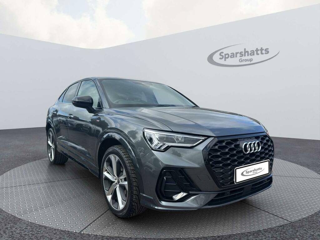 Audi Q3 1.5 Tfsi Cod 35 Black Edition Sportback S Tronic E Grey