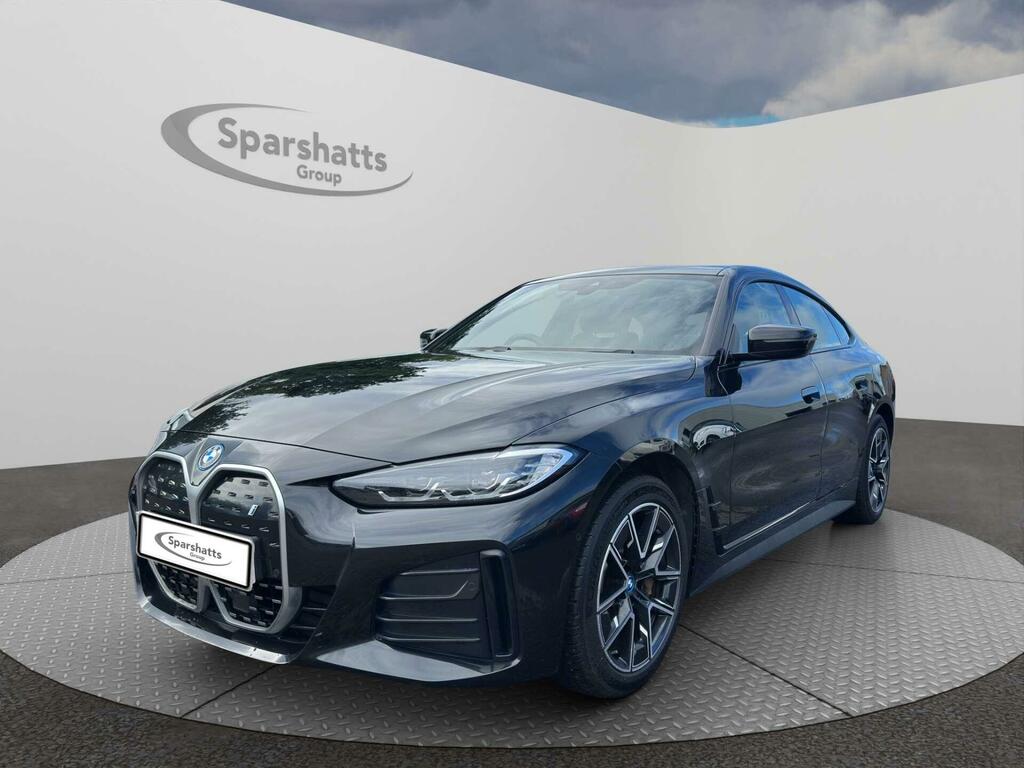 BMW i4 40 83.9Kwh M Sport Gran Coupe Edrive NL72OSF Black #3
