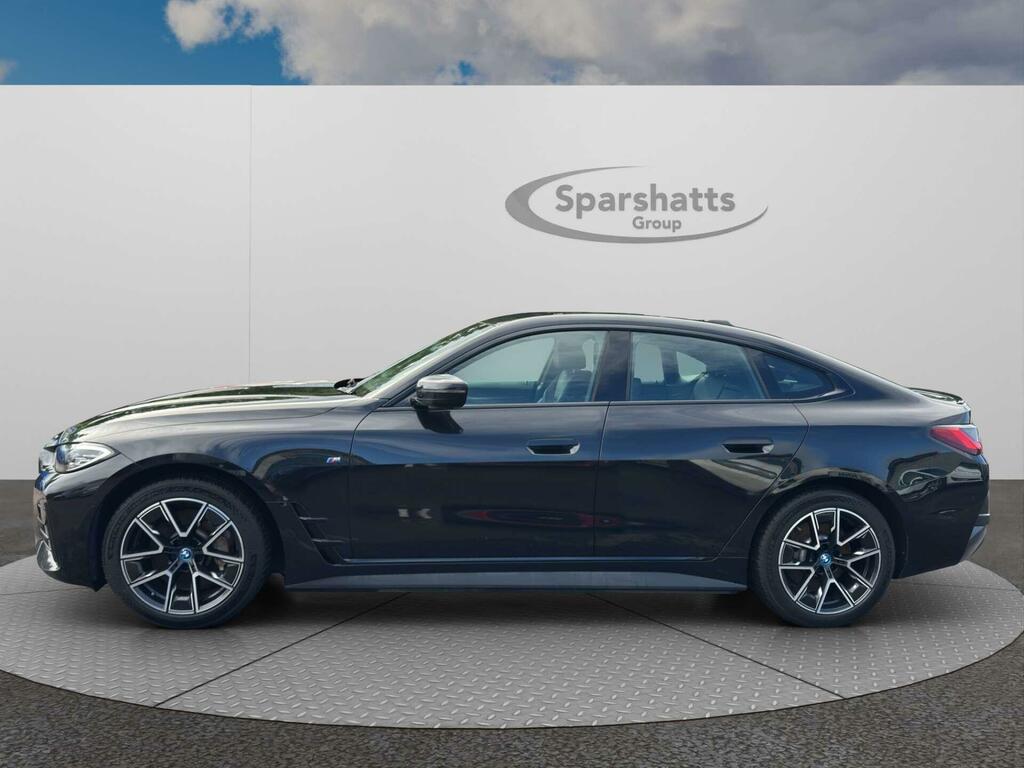 BMW i4 40 83.9Kwh M Sport Gran Coupe Edrive NL72OSF Black #4