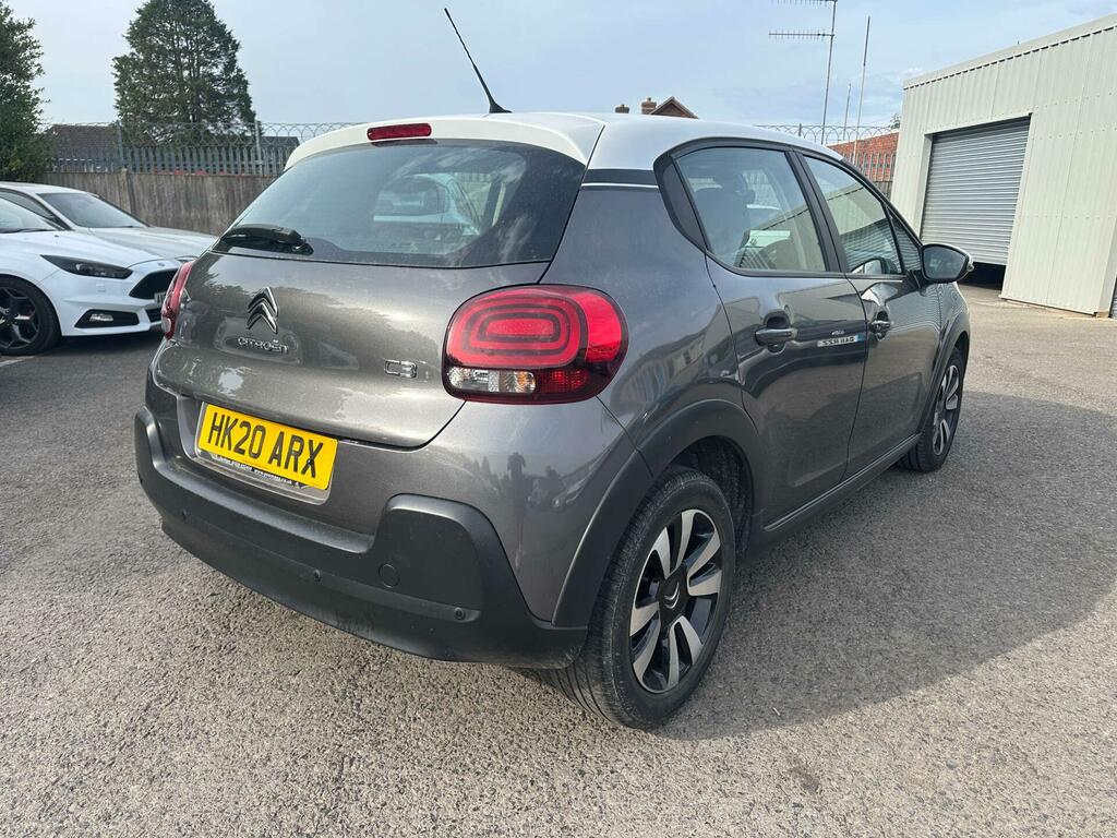 Citroen C3 1.2 Puretech Feel Euro 6 Ss HK20ARX Grey #4