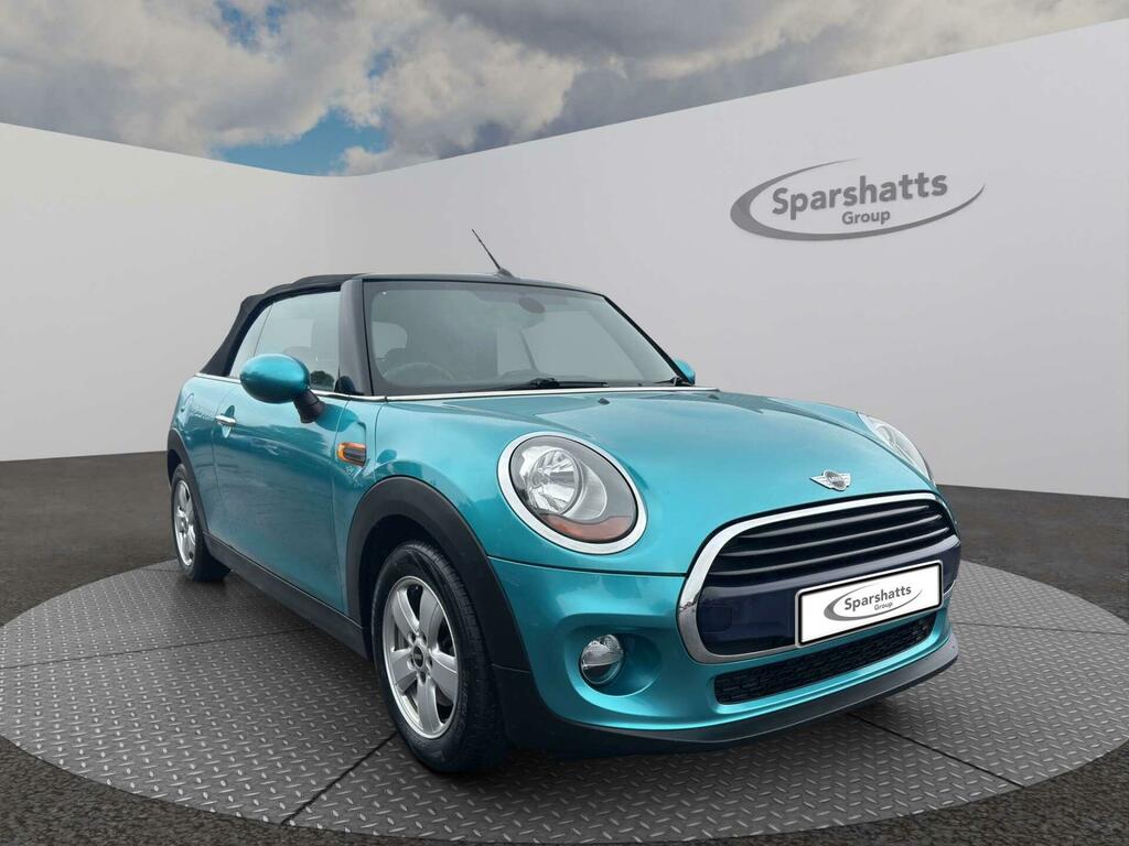 Mini Convertible Cooper Blue