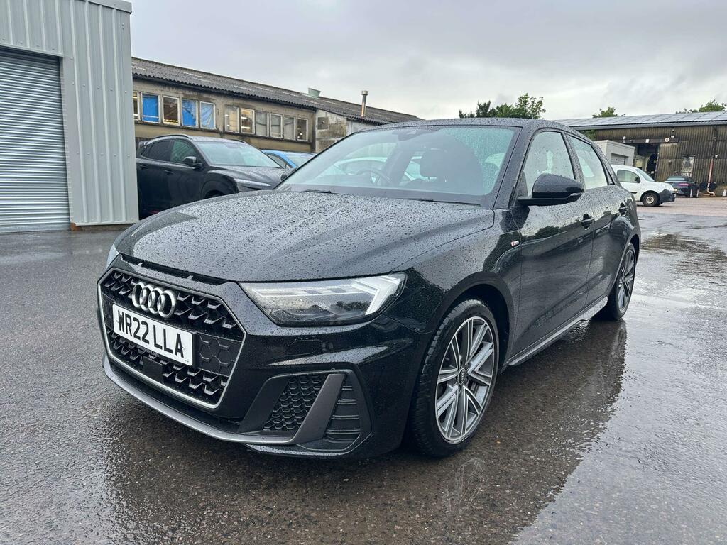 Audi A1 1.0 Tfsi 30 S Line Sportback S Tronic Euro 6 Ss WR22LLA Black #2